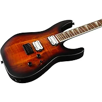 Jackson X Series Soloist SLX HT Spalted Maple Electric Guitar Tobacco Burst