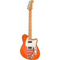 Reverend Flatroc Roasted Maple Fingerboard Electric Guitar Rock Orange