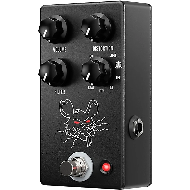 JHS Pedals PackRat Distortion/Fuzz Effects Pedal Black
