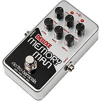 Electro-Harmonix Nano Deluxe Memory Man Analog Delay Effects Pedal Silver