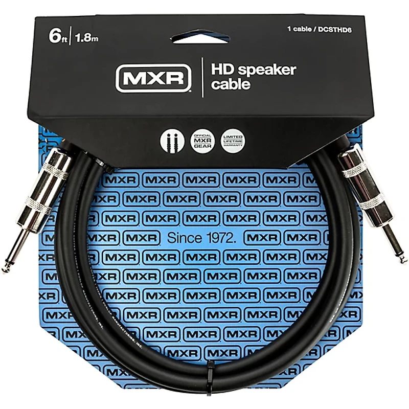 MXR Heavy Duty 14-Gauge 1/4" to 1/4" Speaker Cable