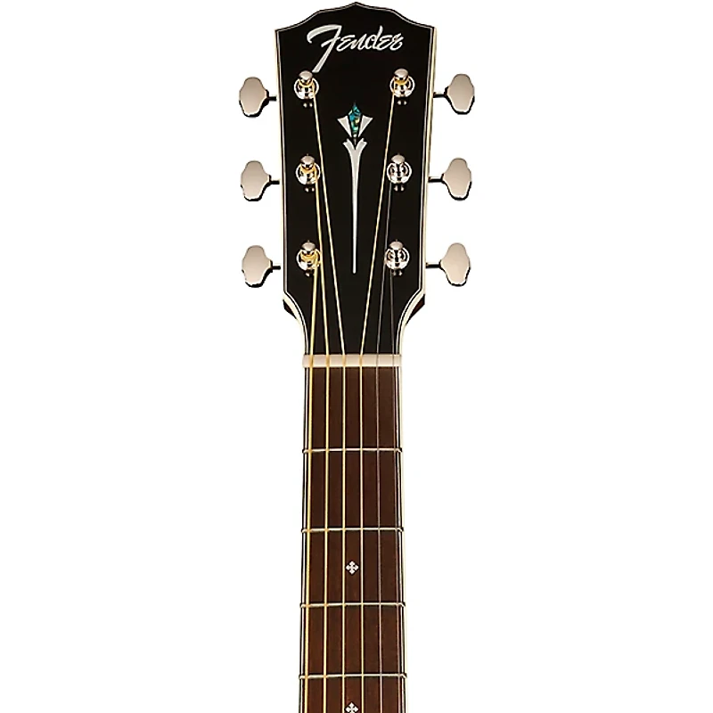 Fender Paramount PO-220E Orchestra Acoustic-Electric Guitar Natural
