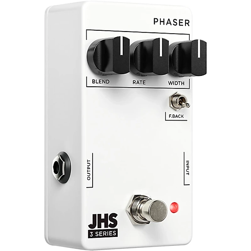 JHS Pedals Phaser Effects Pedal White