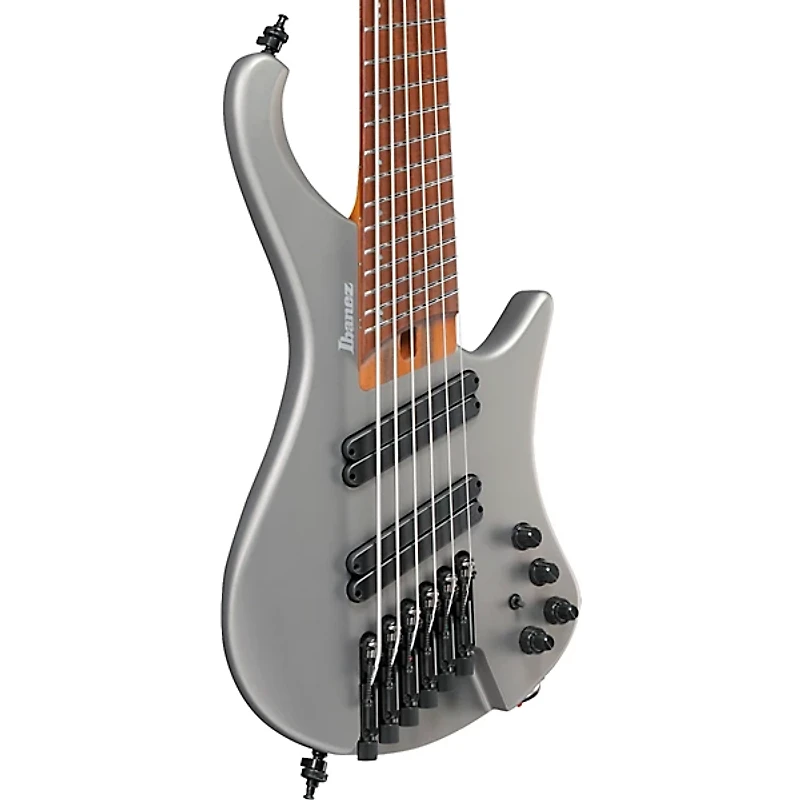Ibanez EHB1006MS 6-String Multi-Scale Ergonomic Headless Bass Metallic Gray Matte