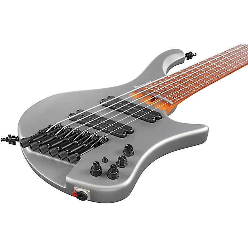 Ibanez EHB1006MS 6-String Multi-Scale Ergonomic Headless Bass Metallic Gray Matte