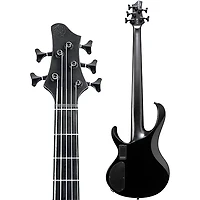 Ibanez BTB625EX 5-String Electric Bass Black Flat