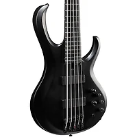 Ibanez BTB625EX 5-String Electric Bass Black Flat