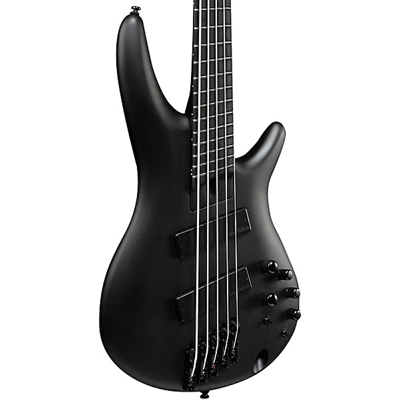 Ibanez SRMS625EX 5-String Multi-Scale Electric Bass Black Flat