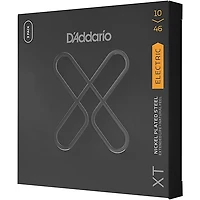 D'Addario XT Nickel Plated Steel Electric Guitar Strings, 10-46, Light 3-Pack