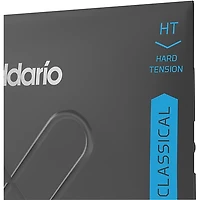 D'Addario XT Silver-Plated Copper Classical Guitar Strings, Dynacore Titanium, Hard Tension, 29-46w