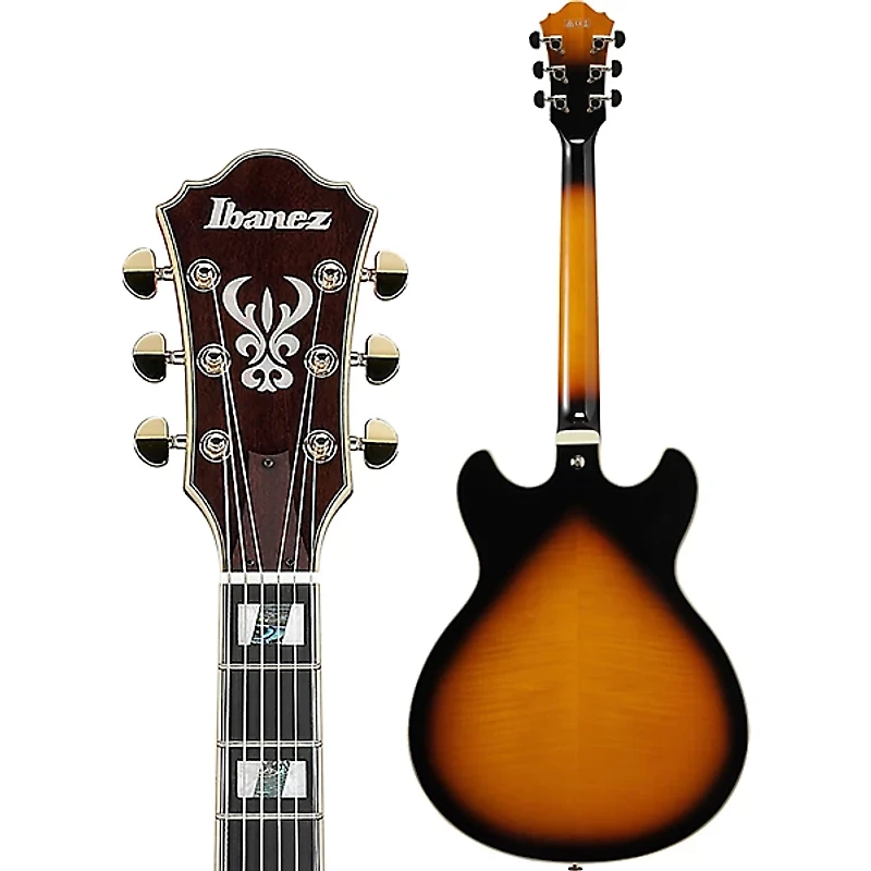 Ibanez AS113 Artstar Semi-Hollow Electric Guitar Brown Sunburst