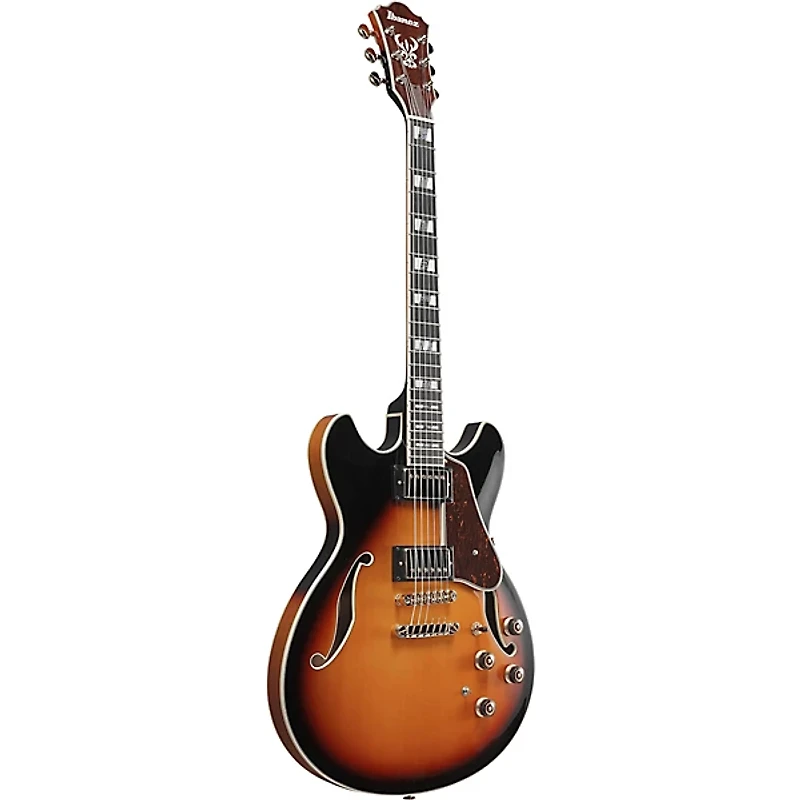 Ibanez AS113 Artstar Semi-Hollow Electric Guitar Brown Sunburst