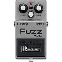 BOSS FZ-1W Waza Craft Fuzz Guitar Effects Pedal Silver