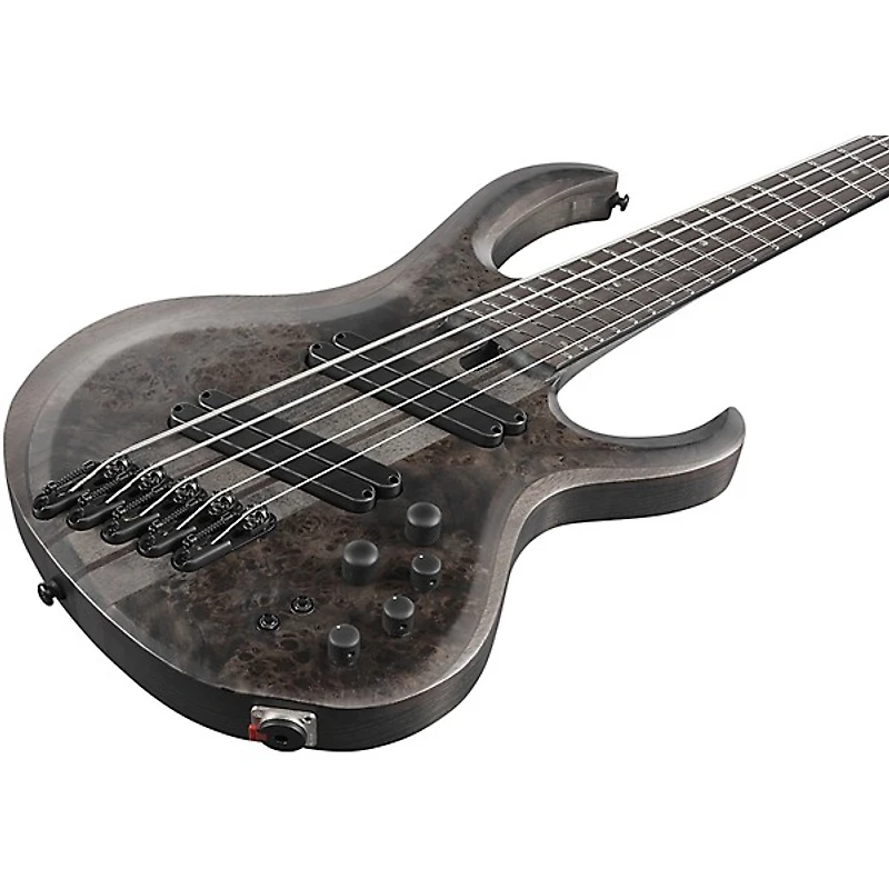 Ibanez BTB805MS 5-String Multi-Scale Electric Bass Transparent Gray Flat