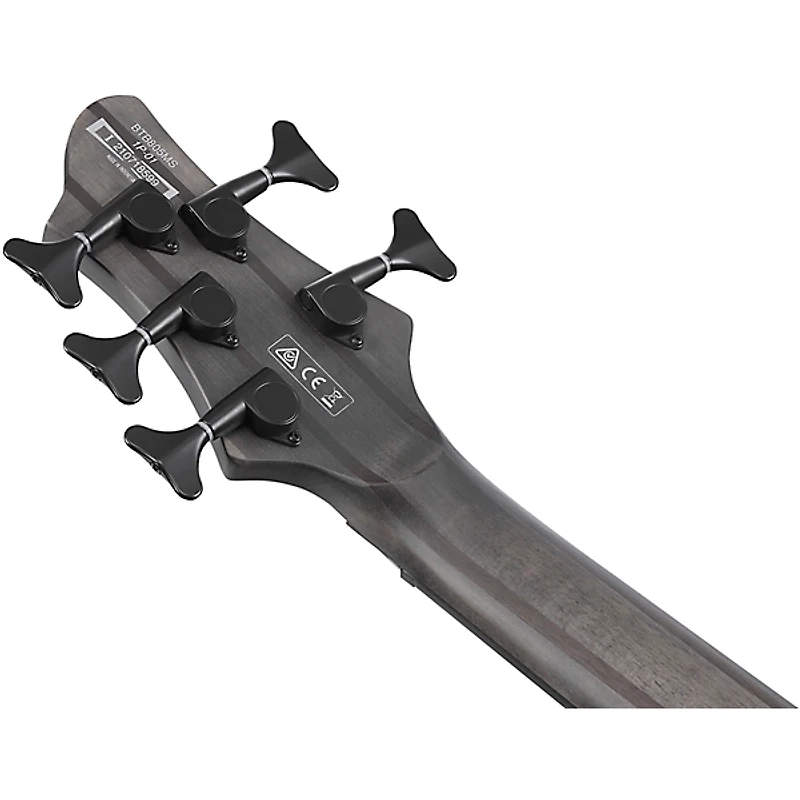 Ibanez BTB805MS 5-String Multi-Scale Electric Bass Transparent Gray Flat