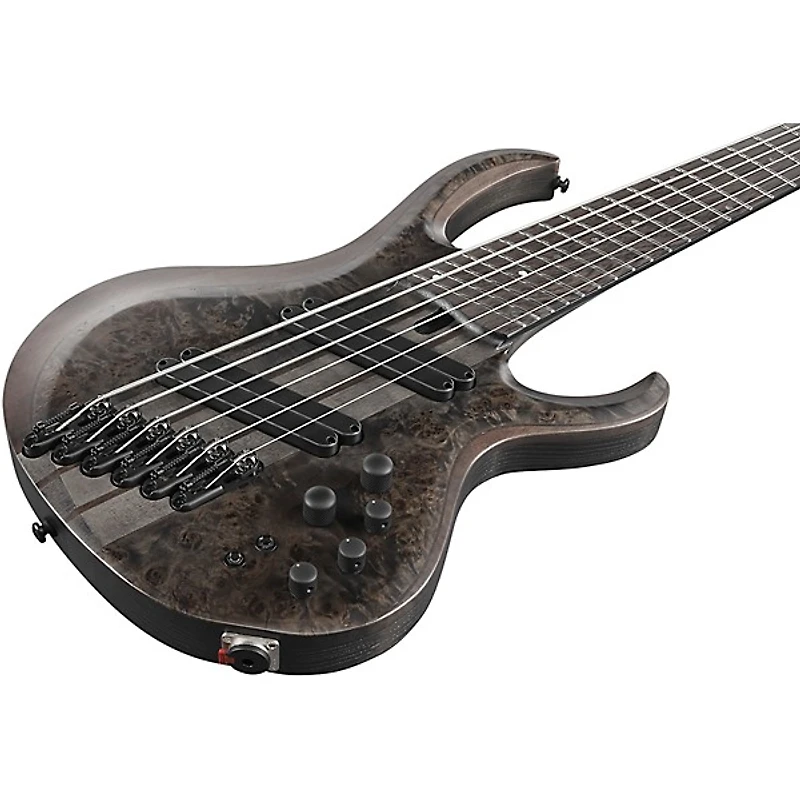 Ibanez BTB806MS 6-String Multi Scale Electric Bass Transparent Gray Flat