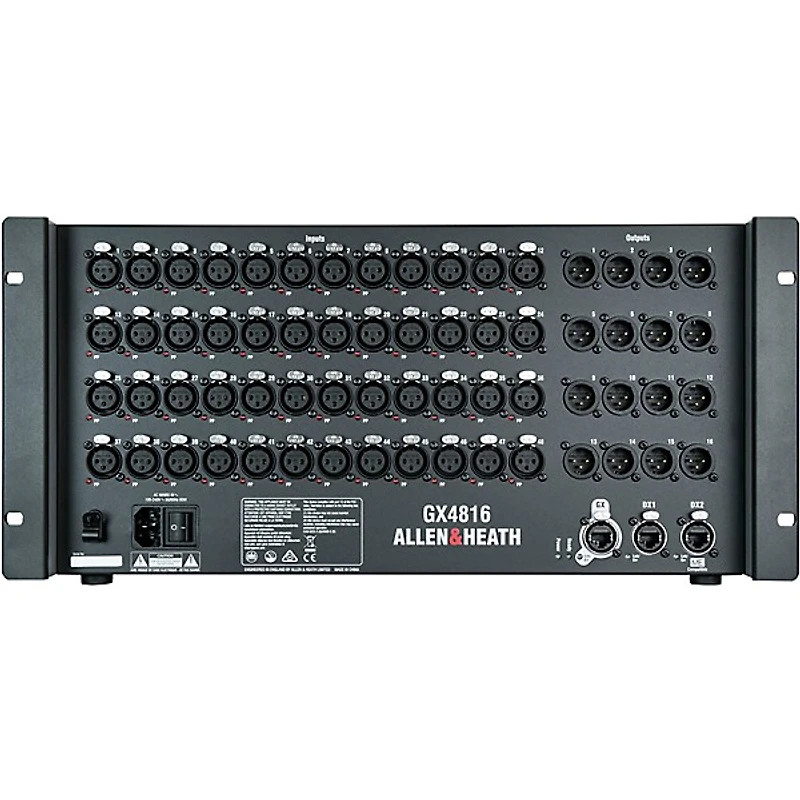 Allen & Heath GX4816 Expander Audio Rack for SQ and dLive - 48x16