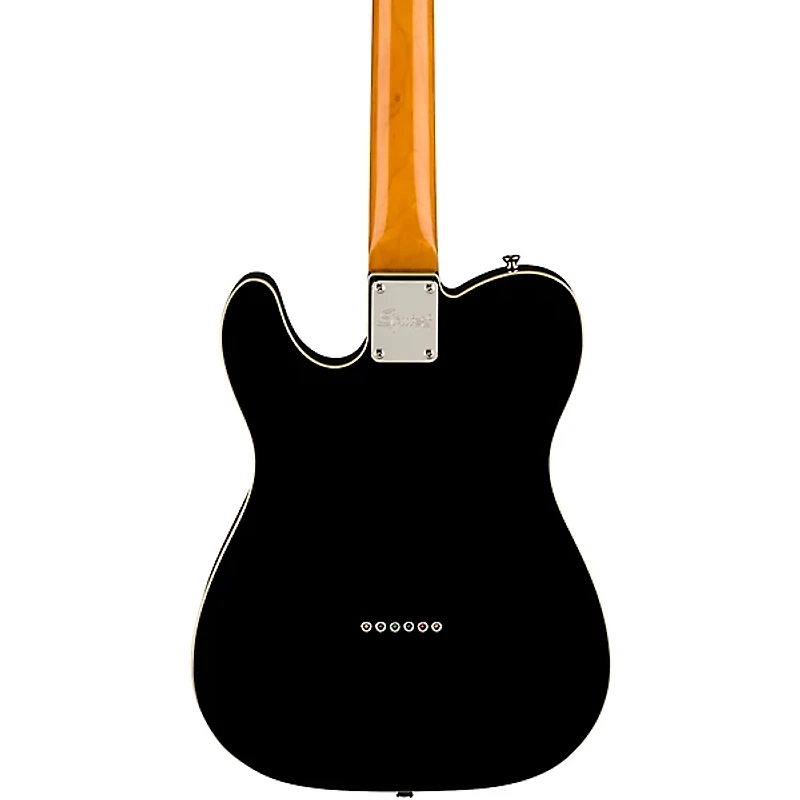 Squier Classic Vibe Baritone Custom Telecaster Electric Guitar Black