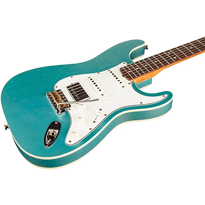 Fender Custom Shop Limited-Edition Double Bound HSS Stratocaster Journeyman Relic Electric Guitar