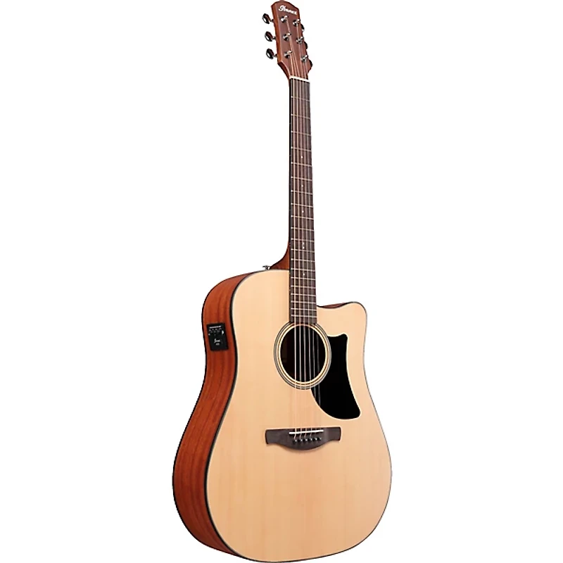 Ibanez AAD50CE Advanced Acoustic Grand Dreadnought Acoustic-Electric Guitar Natural Low Gloss