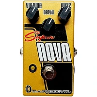 Daredevil Pedals Supernova Fuzz V2 Effects Pedal Gold