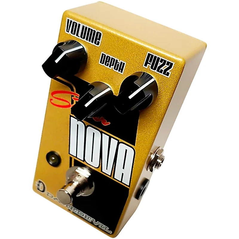 Daredevil Pedals Supernova Fuzz V2 Effects Pedal Gold