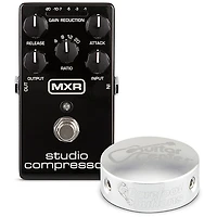 MXR Studio Compressor Effects Pedal With Free Barefoot Buttons V1 Guitar Center Standard Footswitch Cap