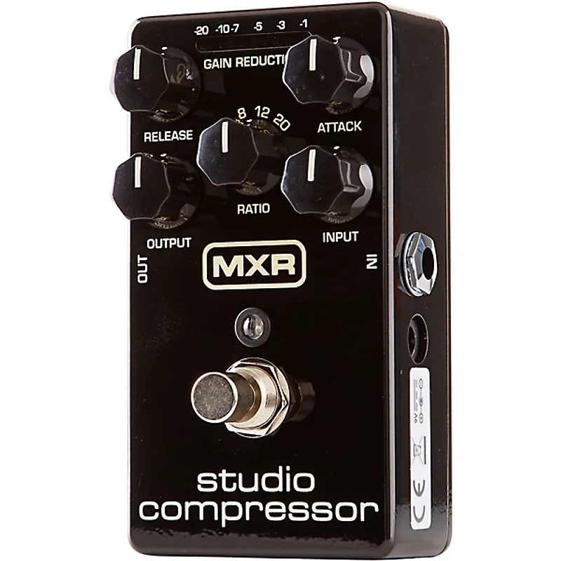 MXR Studio Compressor Effects Pedal With Free Barefoot Buttons V1 Guitar Center Standard Footswitch Cap