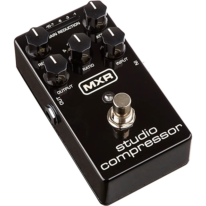 MXR Studio Compressor Effects Pedal With Free Barefoot Buttons V1 Guitar Center Standard Footswitch Cap