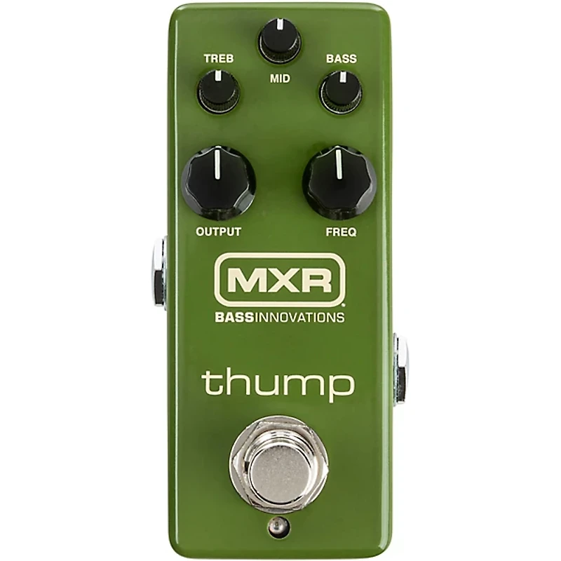 MXR M281 Thump Bass Preamp With Free Barefoot Buttons V1 Guitar Center Standard Footswitch Cap