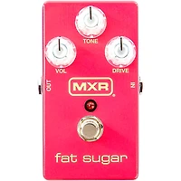 MXR Fat Sugar Drive Effects Pedal With Free Barefoot Buttons V1 Guitar Center Standard Footswitch Cap