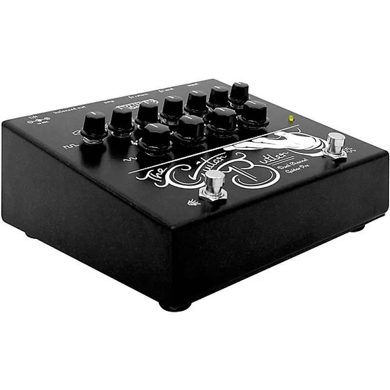Orange Amplifiers Guitar Butler Dual Channel Guitar Preamp Effects Pedal Black