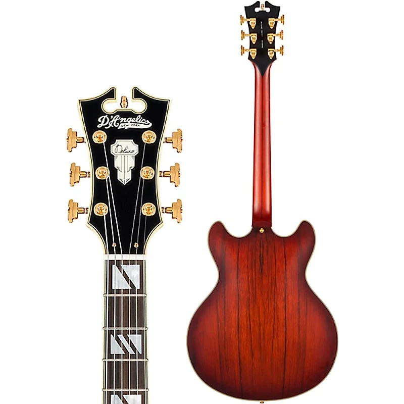 D'Angelico Deluxe DC Semi-Hollow Electric Guitar