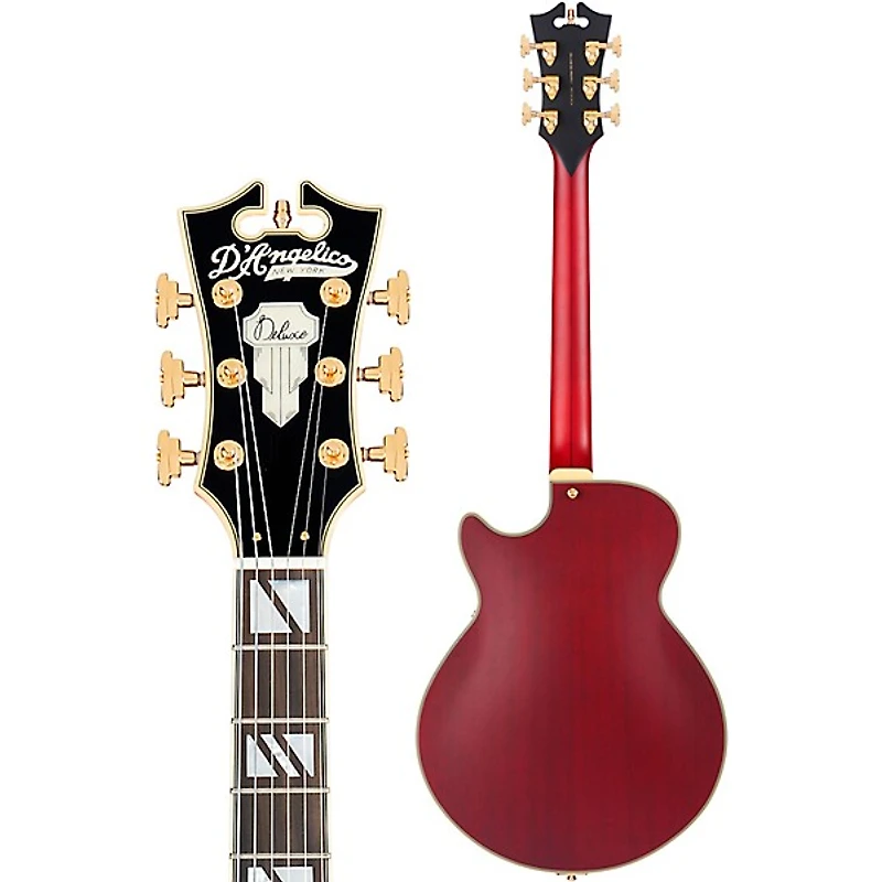 D'Angelico Deluxe Series SS Semi-Hollow Electric Guitar