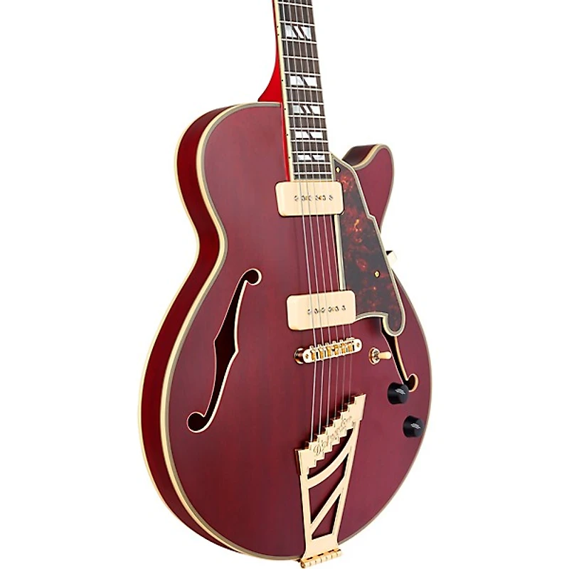 D'Angelico Deluxe Series SS Semi-Hollow Electric Guitar