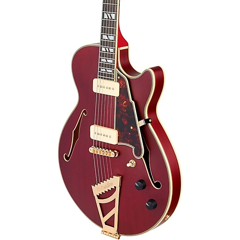 D'Angelico Deluxe Series SS Semi-Hollow Electric Guitar