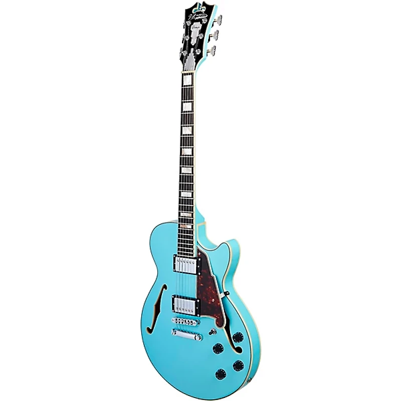 D'Angelico Premier Series SS Semi-Hollow Electric Guitar Sky Blue