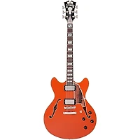 D'Angelico Deluxe Series DC Limited Edition Semi-Hollow Electric Guitar Rust