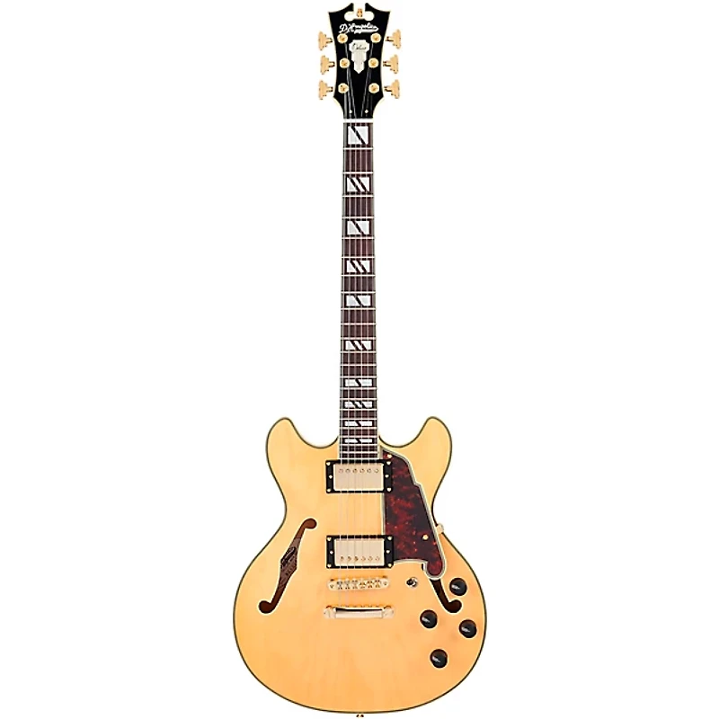 D'Angelico Deluxe Mini DC Semi-Hollow Electric Guitar