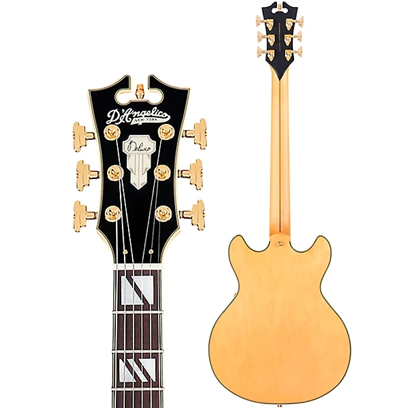 D'Angelico Deluxe Mini DC Semi-Hollow Electric Guitar