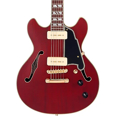 D'Angelico Deluxe Mini DC Semi-Hollow Electric Guitar