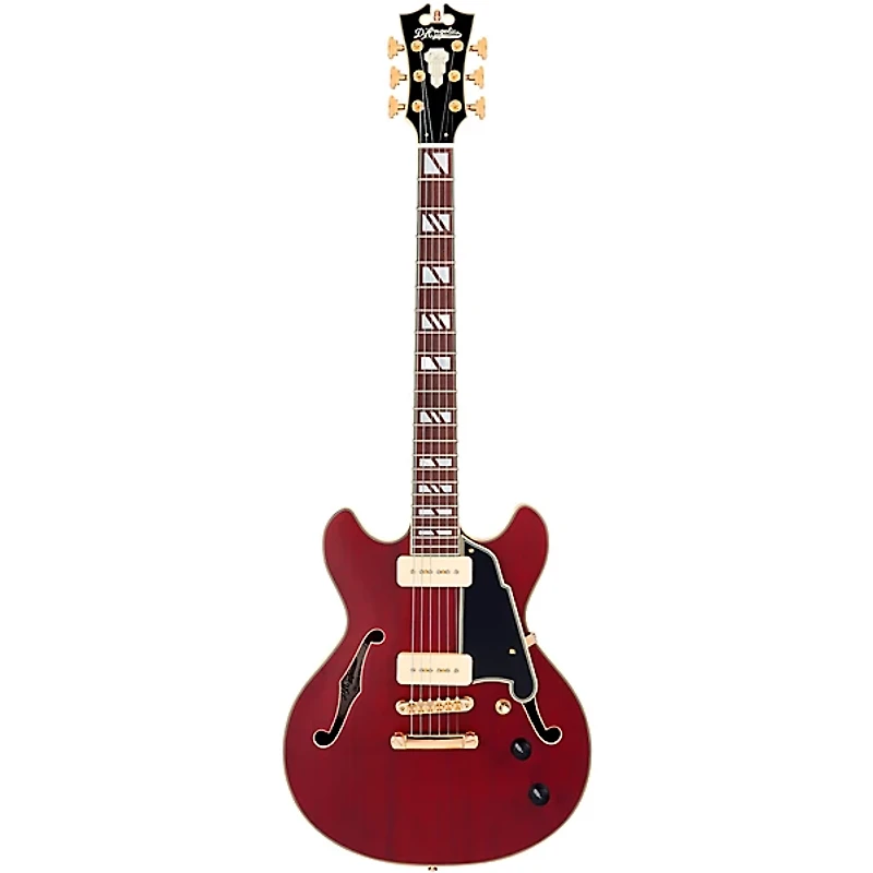 D'Angelico Deluxe Mini DC Semi-Hollow Electric Guitar
