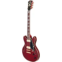 D'Angelico Deluxe Mini DC Semi-Hollow Electric Guitar