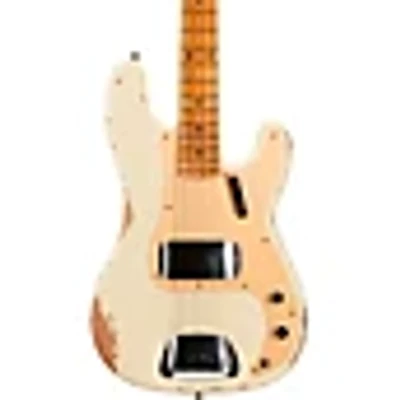 Fender Custom Shop '58 Precision Bass Heavy Relic Vintage White