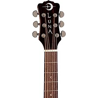 Luna Gypsy Exotic Caidie Grand Concert Acoustic-Electric Guitar Gloss Natural