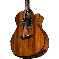 Luna Vineyard Koa Bevel Grand Auditorium Cutaway Acoustic-Electric Guitar Gloss Natural