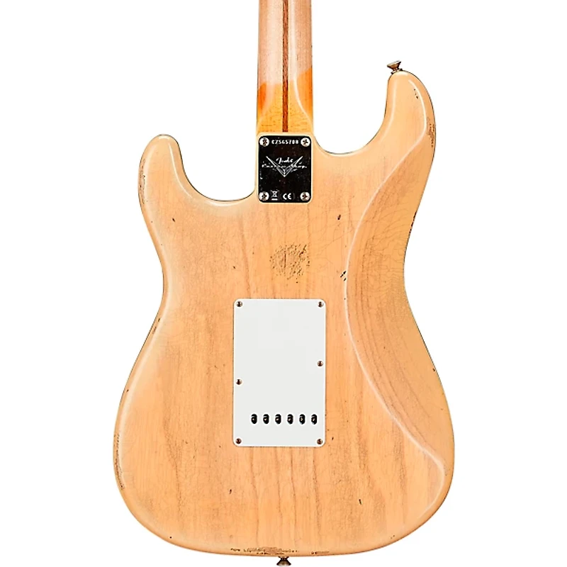 Fender Custom Shop '58 Stratocaster Relic Electric Guitar Natural Blonde