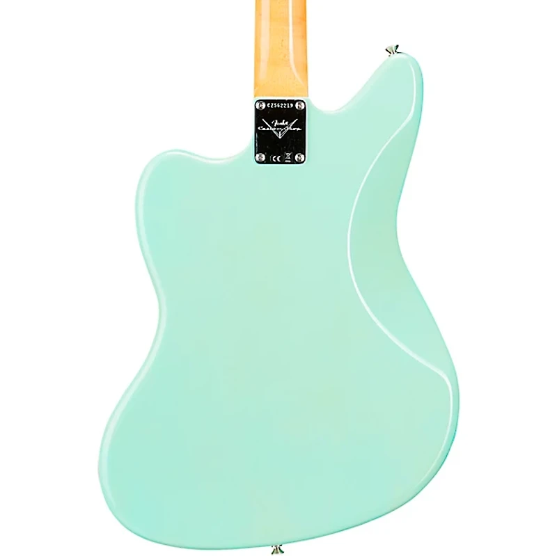 Fender Custom Shop '66 Jaguar Deluxe Closet Classic Electric Guitar - Aged Surf Green