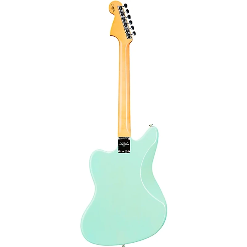 Fender Custom Shop '66 Jaguar Deluxe Closet Classic Electric Guitar - Aged Surf Green