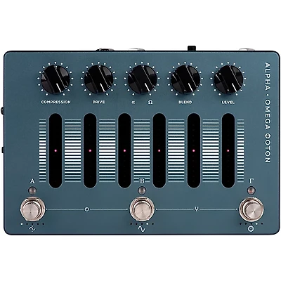 Darkglass Alpha-Omega Photon Bass Effects Pedal Blue